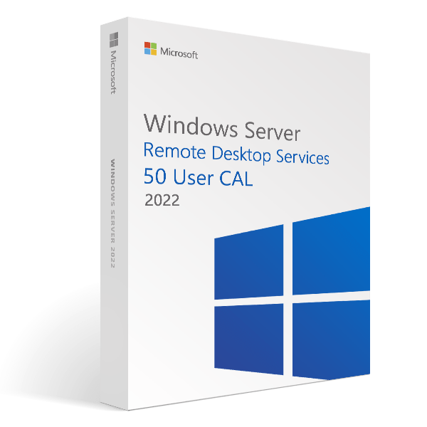 Windows Server 2022 RDS 50 User CAL Digital License